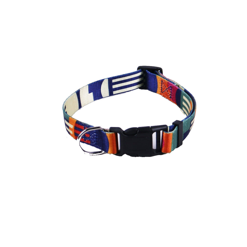 Hand Holding Rope Outing Dog Leash Dog Collar Three-piece Set