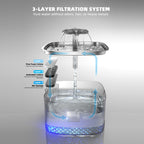 Stainless Steel Cat Automatic Water Feeder