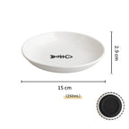 Ceramic Cat Food Bowls Whisker Friendly Cat Bowls With Nonslip Silicone Bottom Cat Food Dishes For Food And Water Cat Food Dishes Wide Shallow Small Cat Plates For Cats Kitten Small Dogs