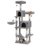 Elevate Your Cat's Playtime with the Timmins 78.3" Multi-Level Cat Tree - Cozy Condos & Scratching Posts Included!