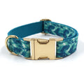 Pet Collar Leash Bow Knot Dog Walking Garbage Bag Set
