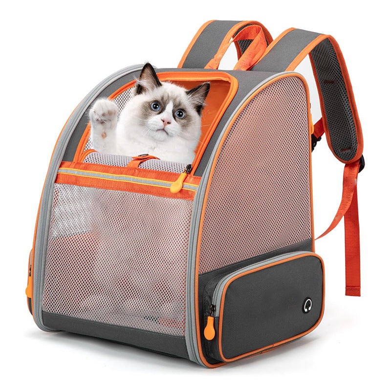Stylish Pet Bag - Premium Pet Backpack Portable with Breathable Mesh for Hiking, Perfect Cat Backpack for Everyday Adventures