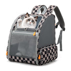 Stylish Pet Bag - Premium Pet Backpack Portable with Breathable Mesh for Hiking, Perfect Cat Backpack for Everyday Adventures