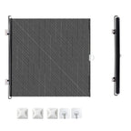 Pet Accessories Guard Retractable Fence Gate Barrier Universal Pet Network Fence Folding Black Child Barrier Fences Stairs