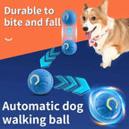 Smart Dog Toy Ball Electronic Interactive Pet Toy Moving Ball USB Automatic Moving Jumping Bouncing Toy Ball Puppy Cat Product