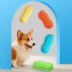 Dog Chewing Toy Simulation Peanut Squeaking Plaything Grinding Teeth Cleaning Anti Bite Rubber Cat Pet Toy Interactive Chew