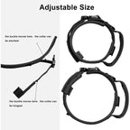 Tactical Dog Collar Leash Set Heavy-duty Military Dog Collar with Handle and Metal Buckle for Small Medium Large Dogs Necklace