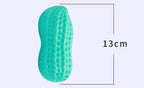 Dog Chewing Toy Simulation Peanut Squeaking Plaything Grinding Teeth Cleaning Anti Bite Rubber Cat Pet Toy Interactive Chew