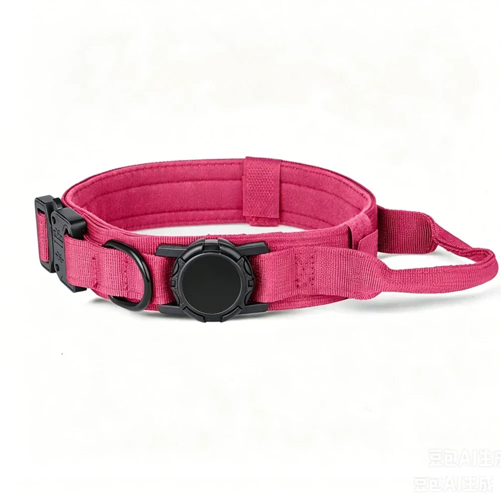 Adjustable Tactical Dog Collar Leash Harness for Medium Large Dogs Pet Accessories Durable Training Gear for German Shepherds