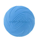 Interactive Silicone Flying Saucer Toy for Dogs And Cats Chew Resistant Flying Disc Pet Game Perfect for Puppy Training Fun