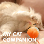 Cat Interactive Ball Toys Automatic Rolling Ball For Kitten Rechargeable Smart Pet Electric Toys With Teaser Sensor Cat Ball Toy