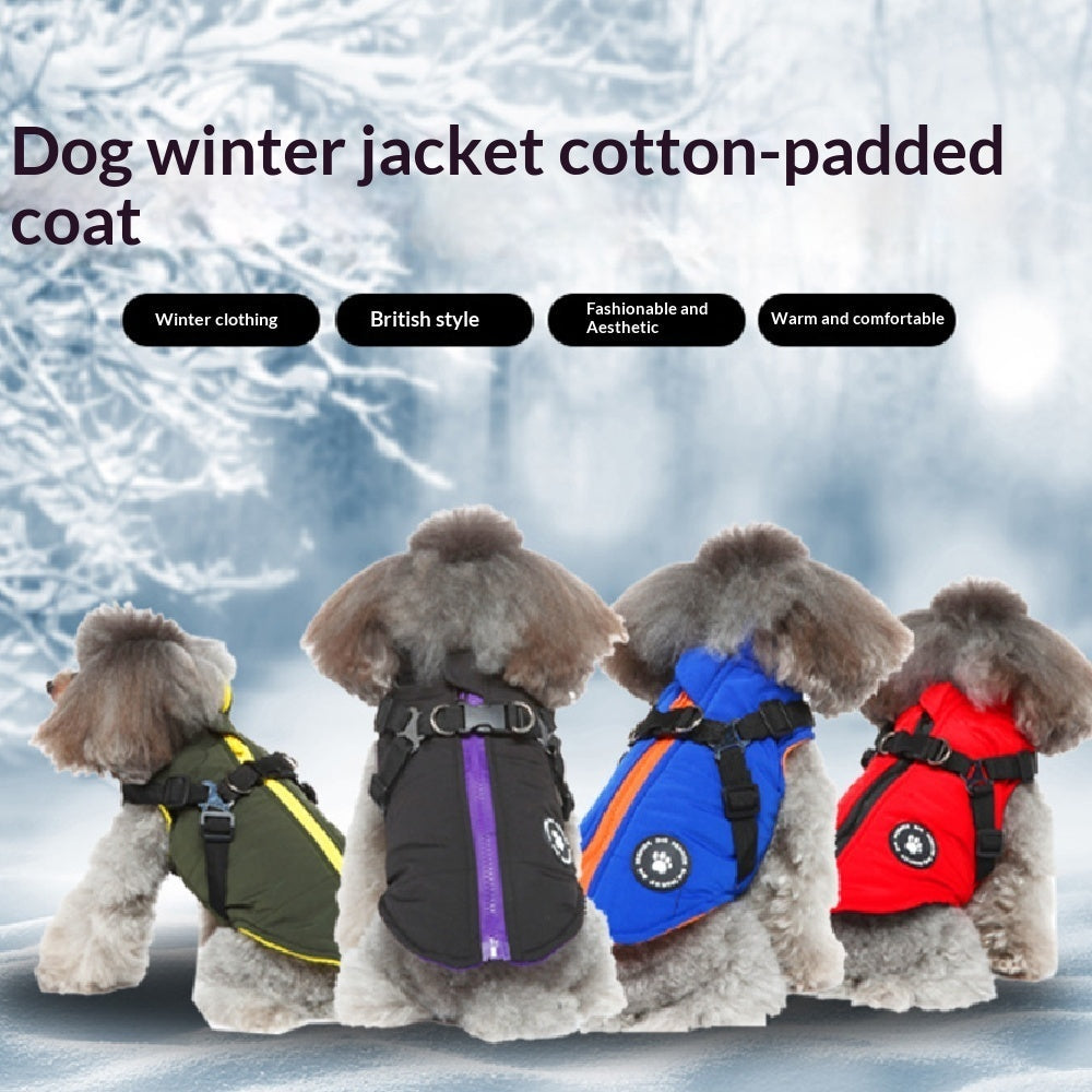 Dog Autumn And Winter Clothes Pet Apparel