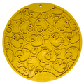 Rubber Duckies emat - Enrichment Lick Mat for Dogs and Cats - with Suction Cups | Bath Time Design | SodaPup USA Made