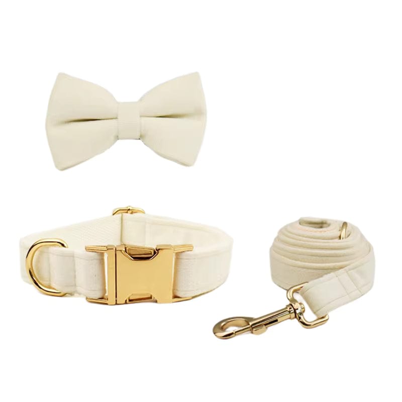 Milky White Velvet Set
