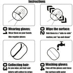 Static Pet Hair Removal Gloves | Grooming Mitt for Cats and Dogs